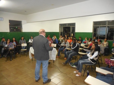 Palestra “Orientação Profissional”, com o Dr. Marcelo Amorim do Amaral Castro.