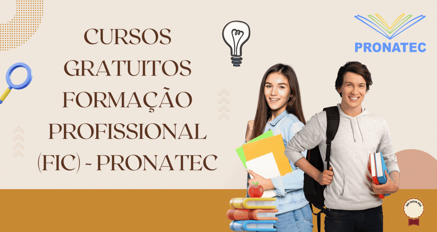 Cursos Gratuitos – Formação Profissional (FIC) – Pronatec