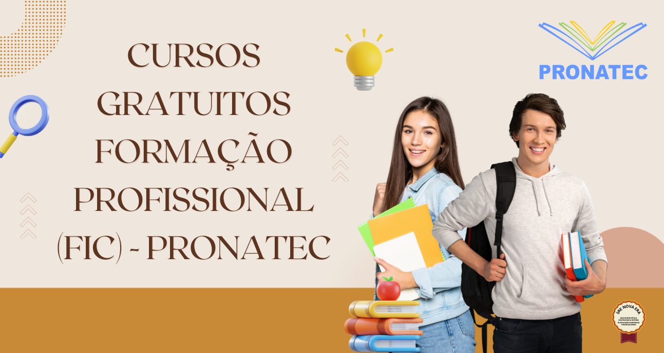 Cursos Gratuitos – Formação Profissional (FIC) – Pronatec